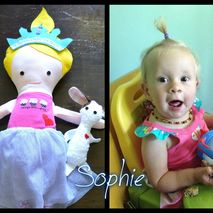 Custom Made Portrait Doll, Personalized Doll