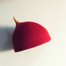 Hand-Made Original Wool Felt Hat - UFO collection