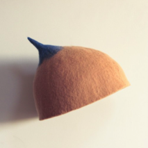 Hand-Made Original Wool Felt Hat - UFO collection