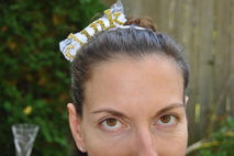 Party crown, Christmas, New Year's eve, Holiday party headband