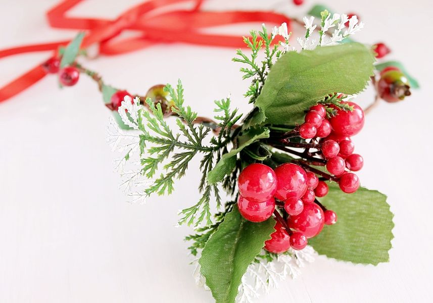 Christmas Head Wreath 