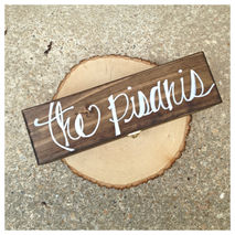 Newlyweds Hand Painted Keepsake Box White Calligraphy Personaliz