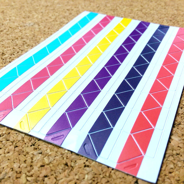 Self Adhensive Photo Corner Holder Sticker Tape 6 Colors