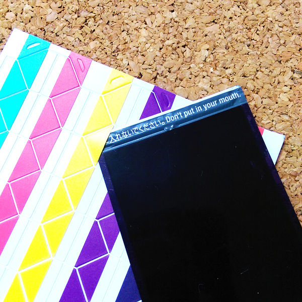 Self Adhensive Photo Corner Holder Sticker Tape 6 Colors