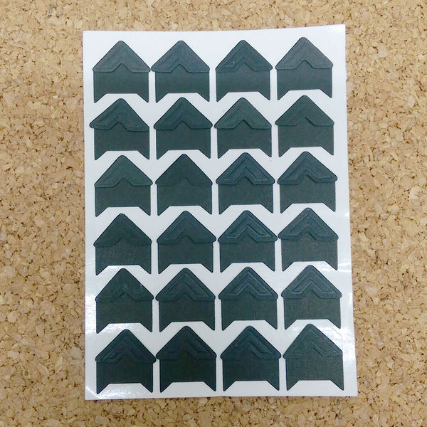 Self Adhensive Paper Photo Corner Holder Sticker Tape Black