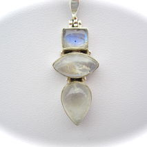 Moonstone Sterling Silver Pendant