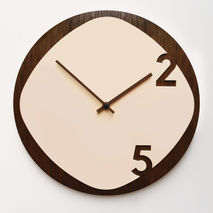 Clock 25 - Dark Wood