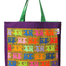 Vibrant Taxis Tote Bag