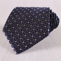 blue plaid silk vintage formal mens wide ties wedding ties+n16