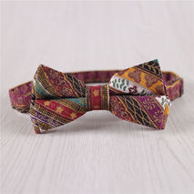 multicolor adults vintage unique novelty cotton bow tie+b11