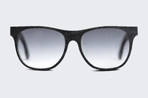 Cassini Stone Black Solid Denim Sunglasses