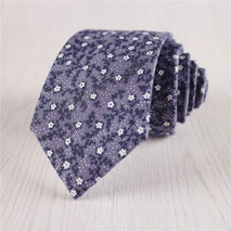 royal purple neckties.floral printed ties.slim necktie+nt140