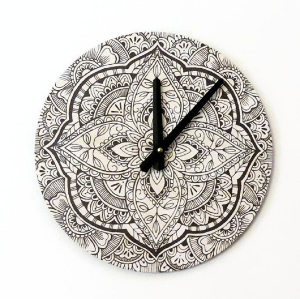 أصبح غاضبا رسوم الدخول السابعة والنصف  Bohemian Wall Clock - Clocks By Shannon - PinkLion