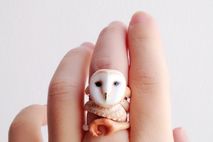 Owl Ring Set