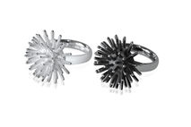 Fireworks Ring "round" no gemstones