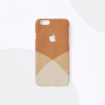 iPhone case - White shades wood pattern case non-glossy L28