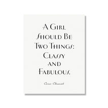 Coco Chanel Quote Greeting Cards