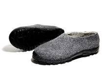 Men's Organic Wool Shoes Charcoal
