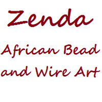 Zenda -African bead and wire art